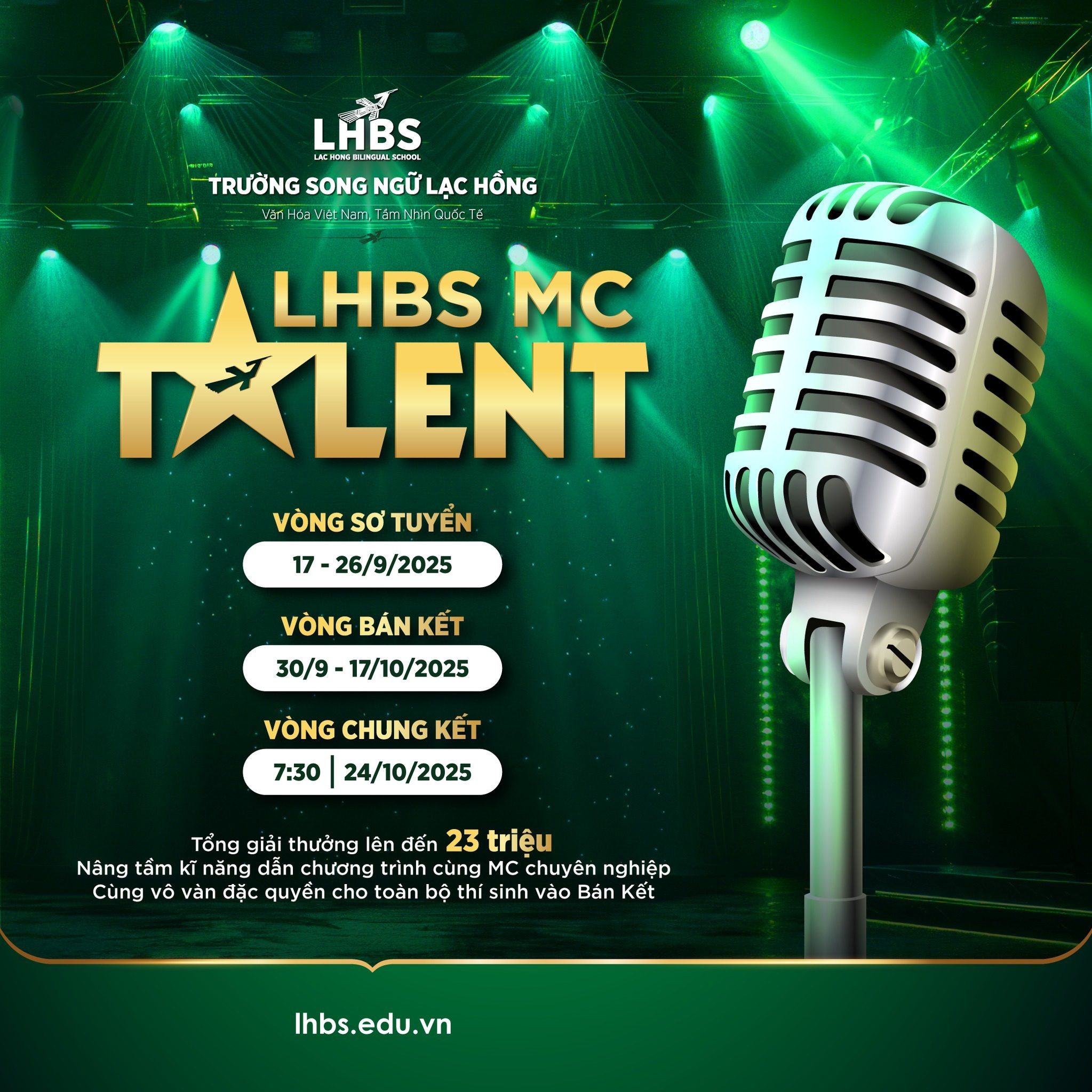 Cuộc Thi Tìm Kiếm Tài Năng Dẫn Chương Trình - LHBS MC Talent 2025