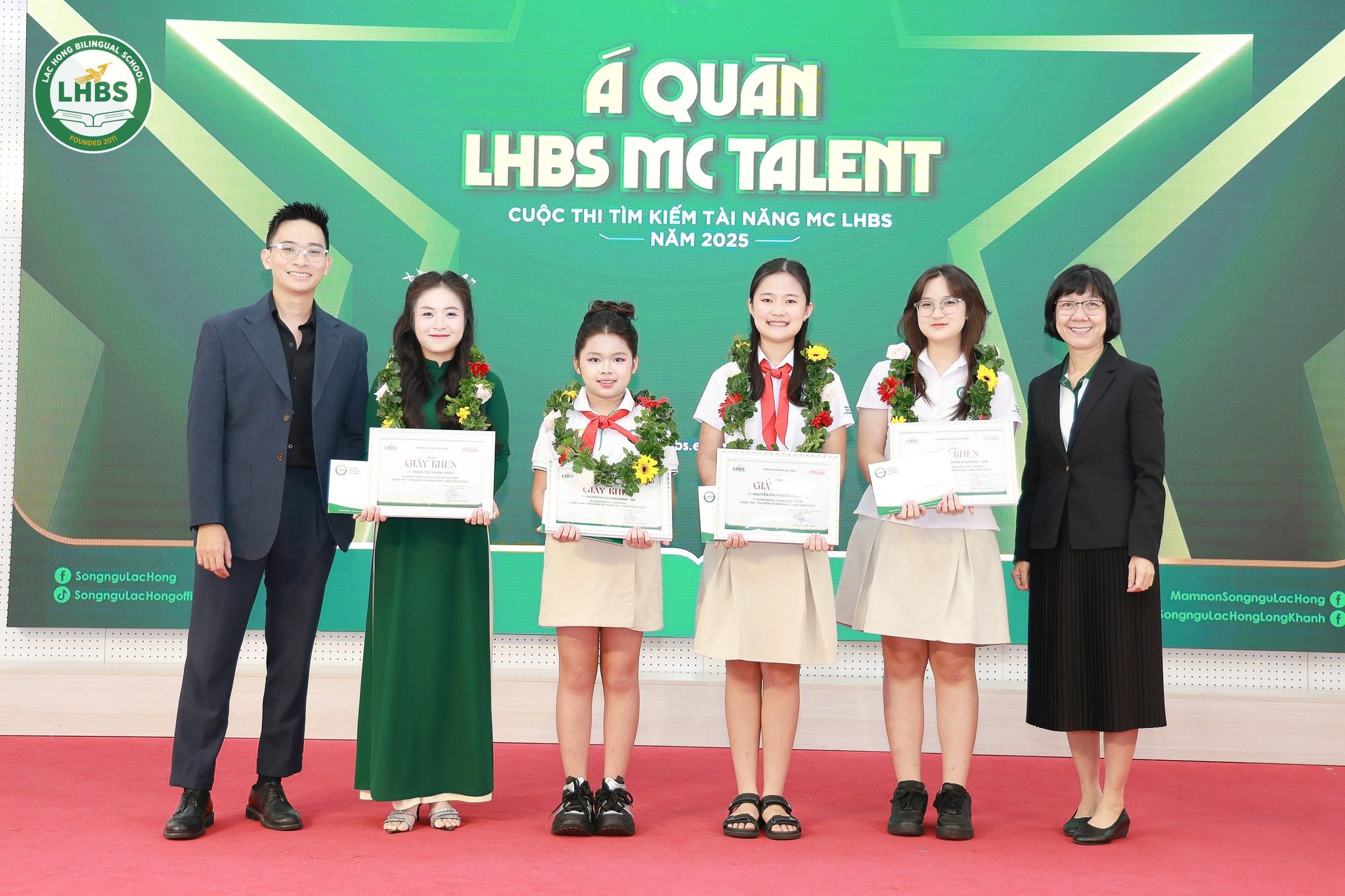 Các Á Quân LHBS MC TALENT 2025