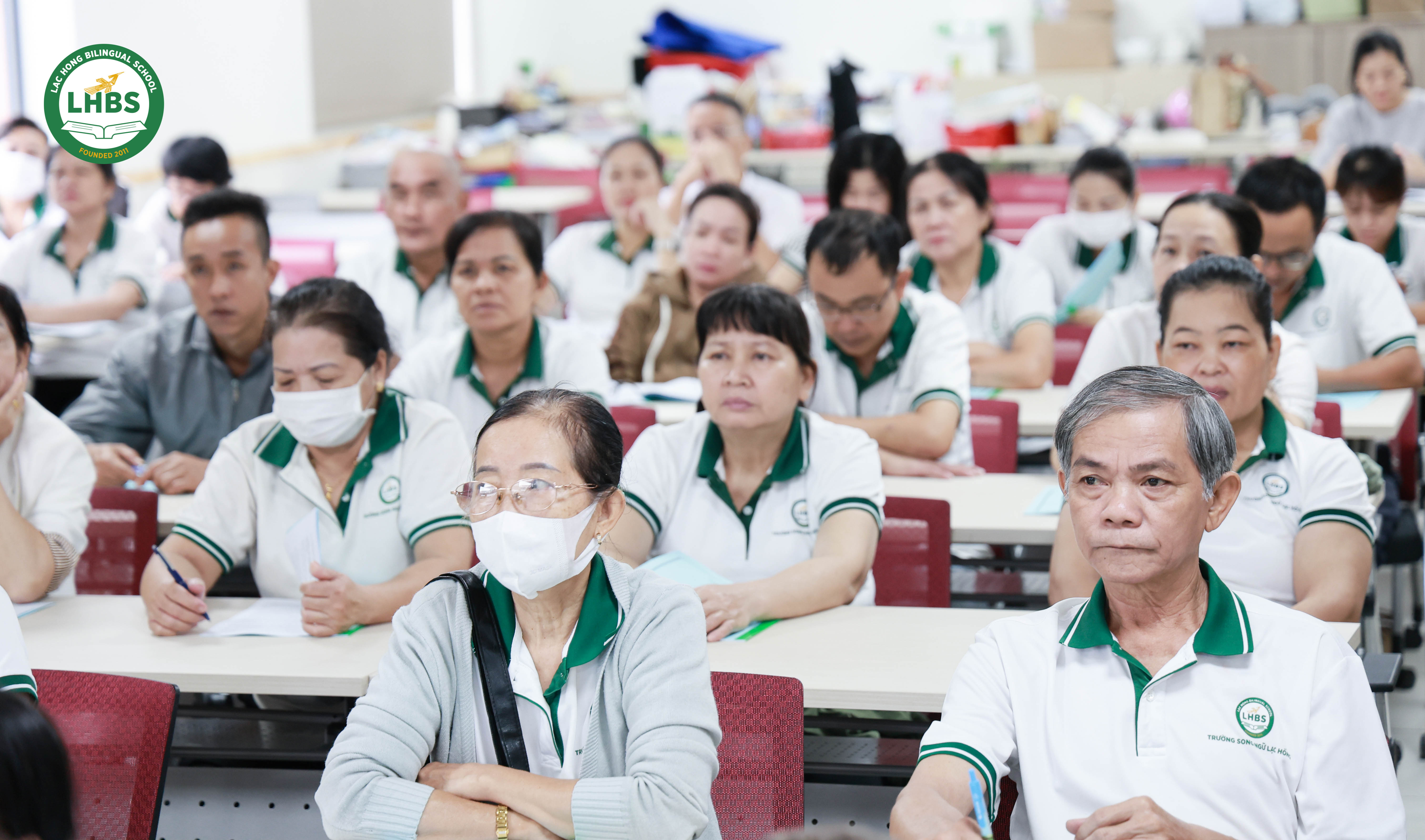 Buổi tập huấn AN TOÀN VỆ SINH THỰC PHẨM cho nhân viên Trường Song ngữ Lạc Hồng