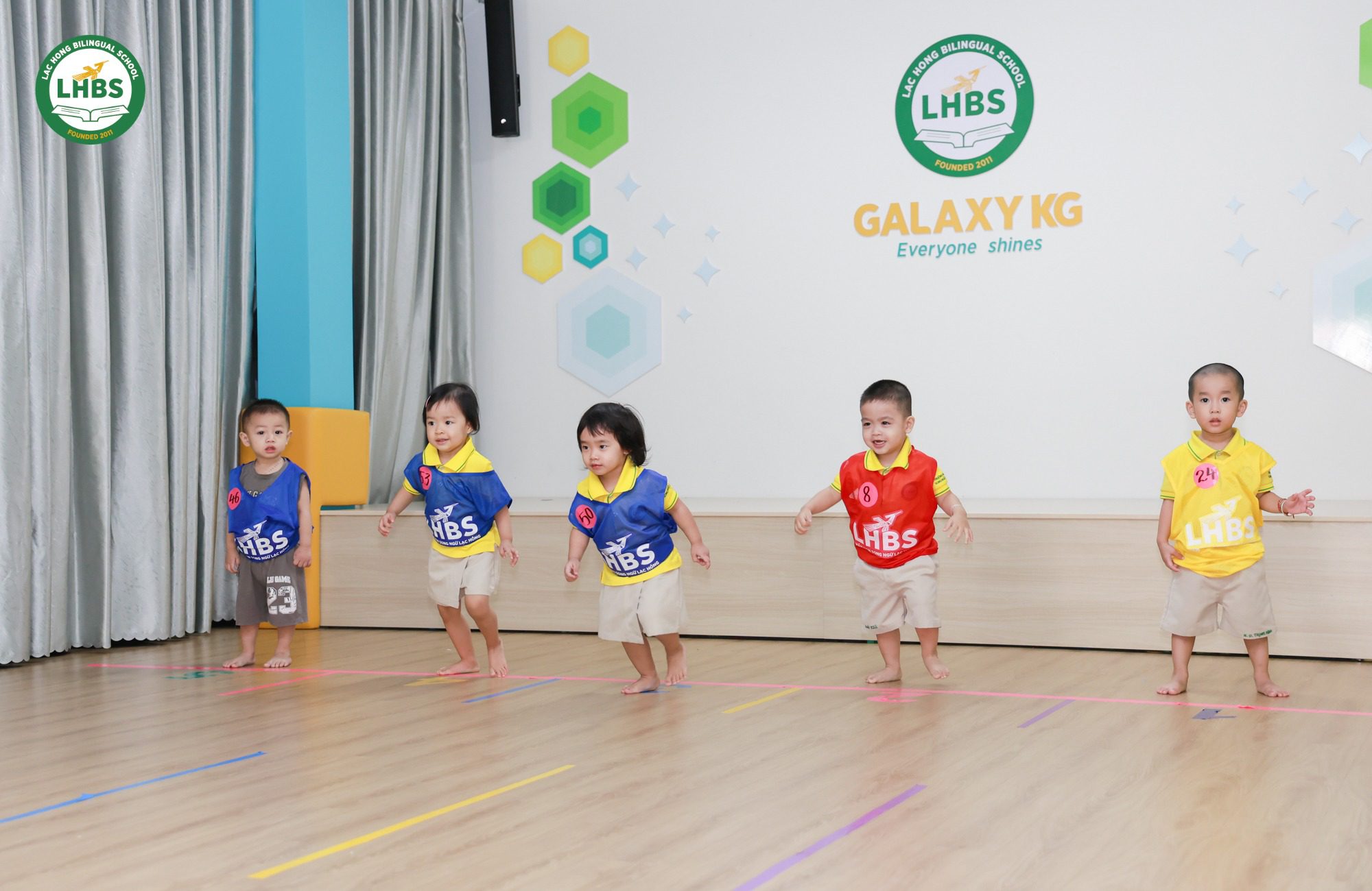 Học sinh Mầm non Song ngữ Lạc Hồng rèn luyện sự tự tin và ý chí bền bỉ trong Thế vận hội Olympic 2025