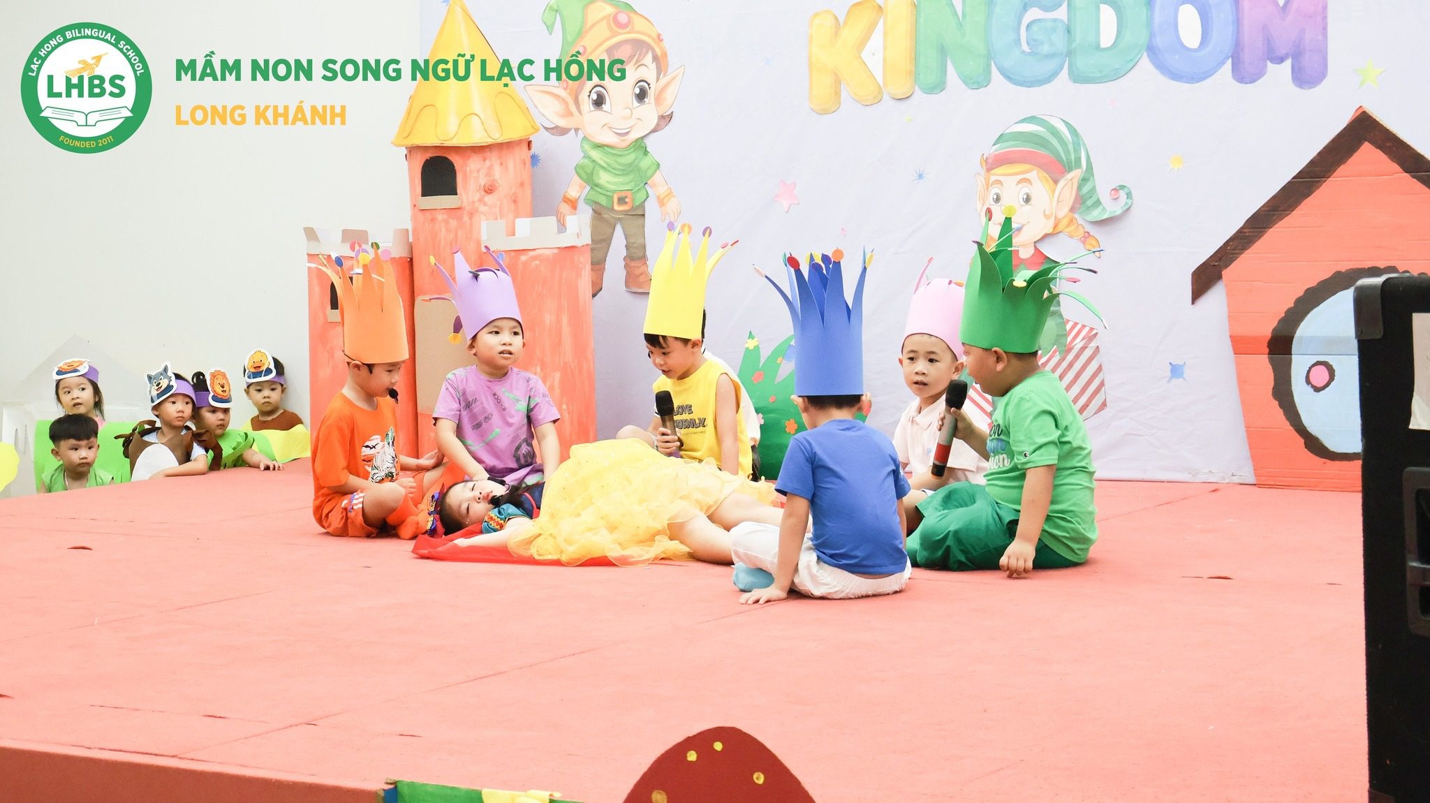 Học sinh Mầm non Song ngữ Lạc Hồng trong "Lễ hội hoá trang"