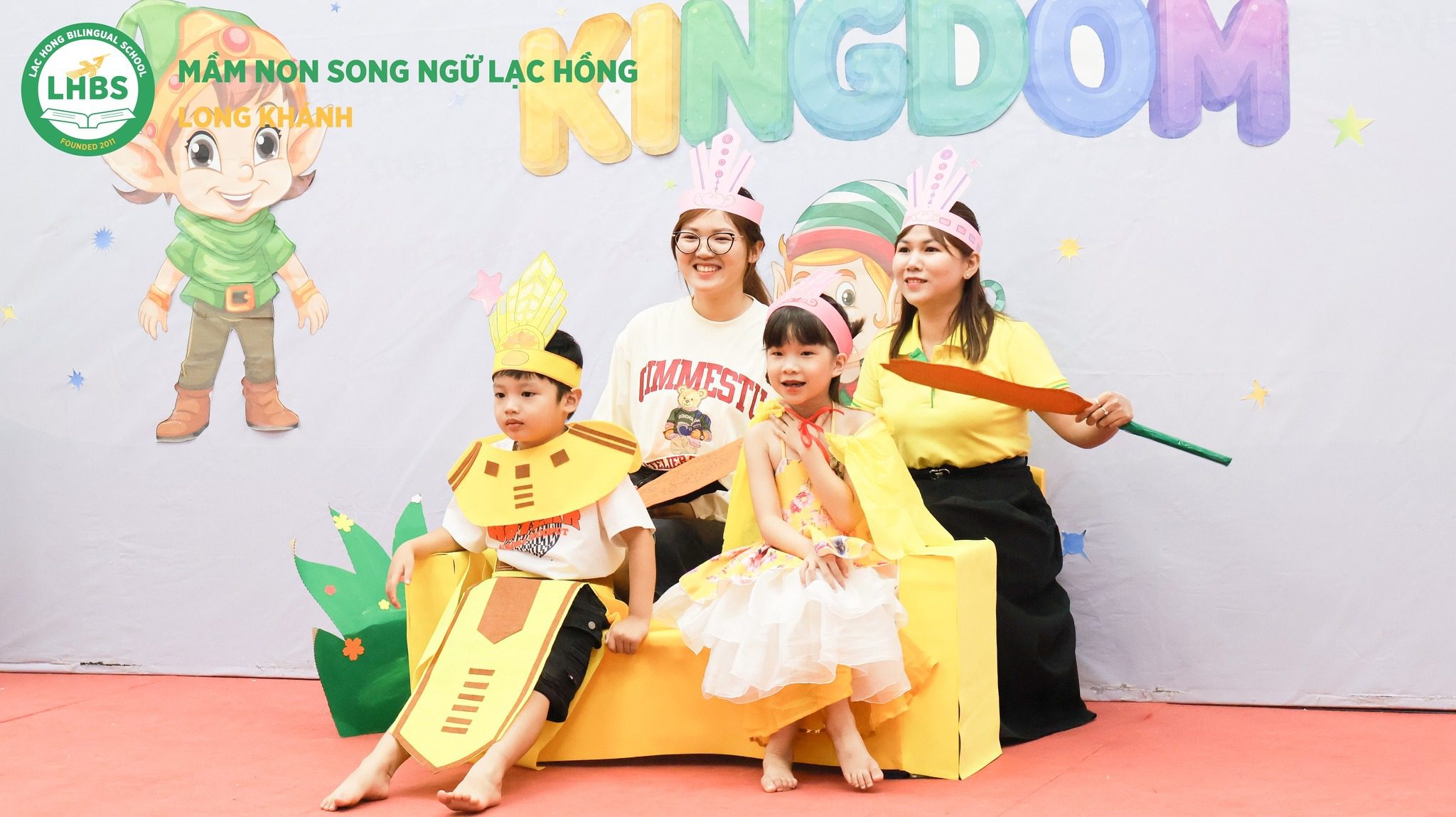 Học sinh Mầm non Song ngữ Lạc Hồng trong "Lễ hội hoá trang"