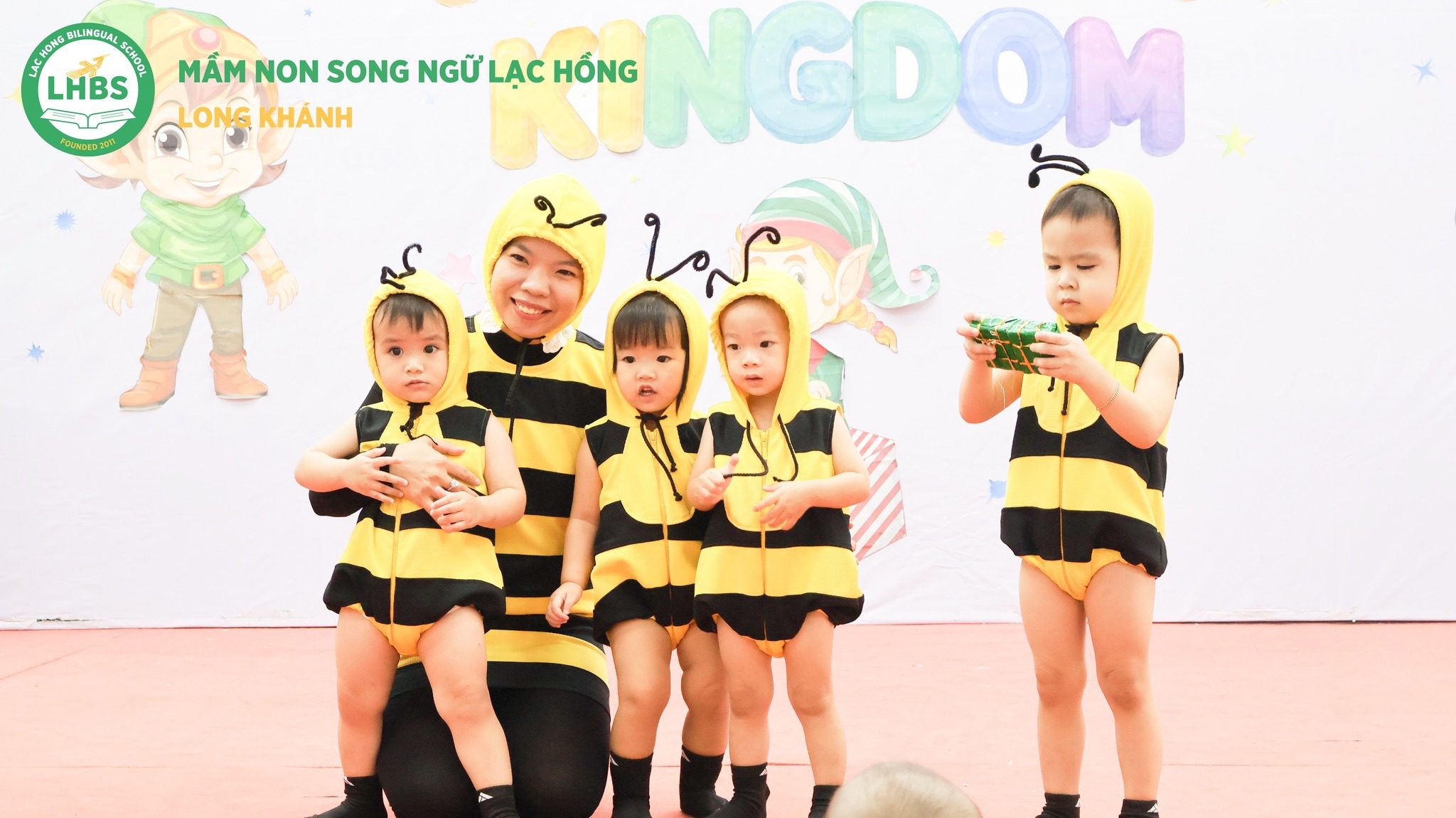 Học sinh Mầm non Song ngữ Lạc Hồng trong "Lễ hội hoá trang"