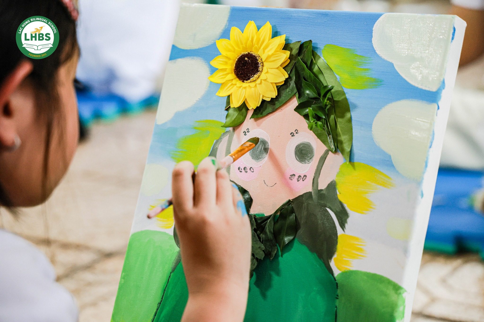 Tác phẩm tri ân thầy cô của học sinh Trường Song ngữ Lạc Hồng