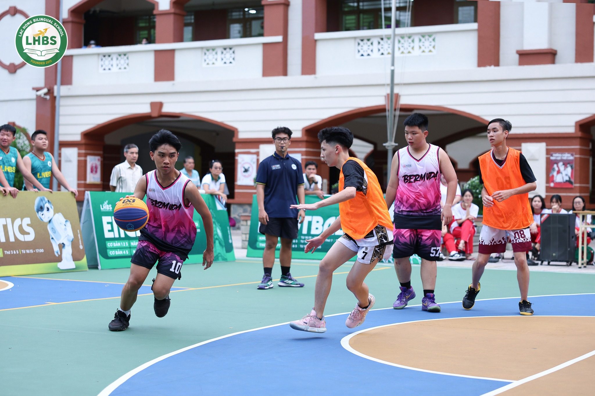 Học sinh Song ngữ Lạc Hồng tham gia hội thi thể thao