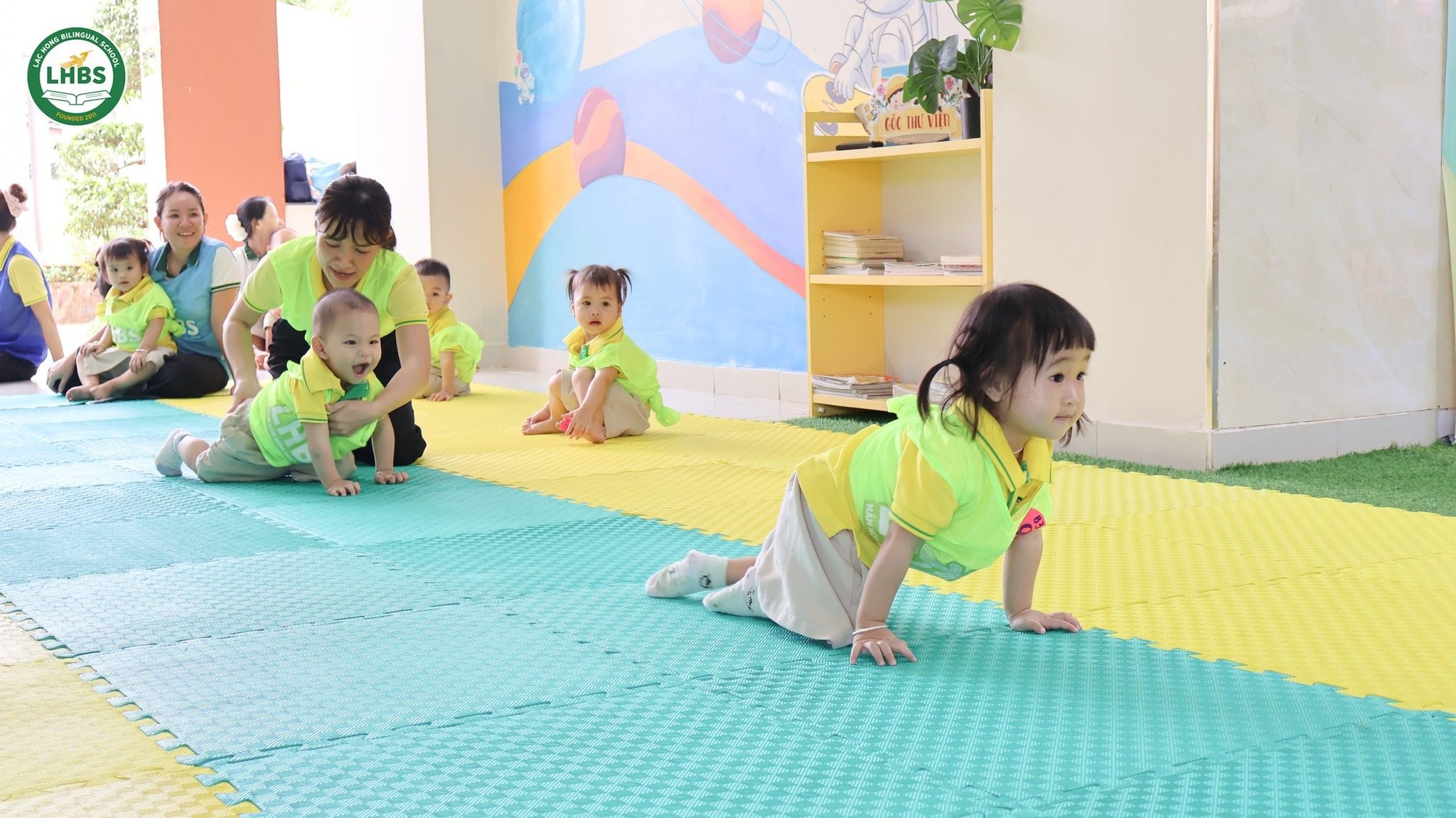 Học sinh Mầm non Song ngữ Lạc Hồng tham gia Hội thao 20/11