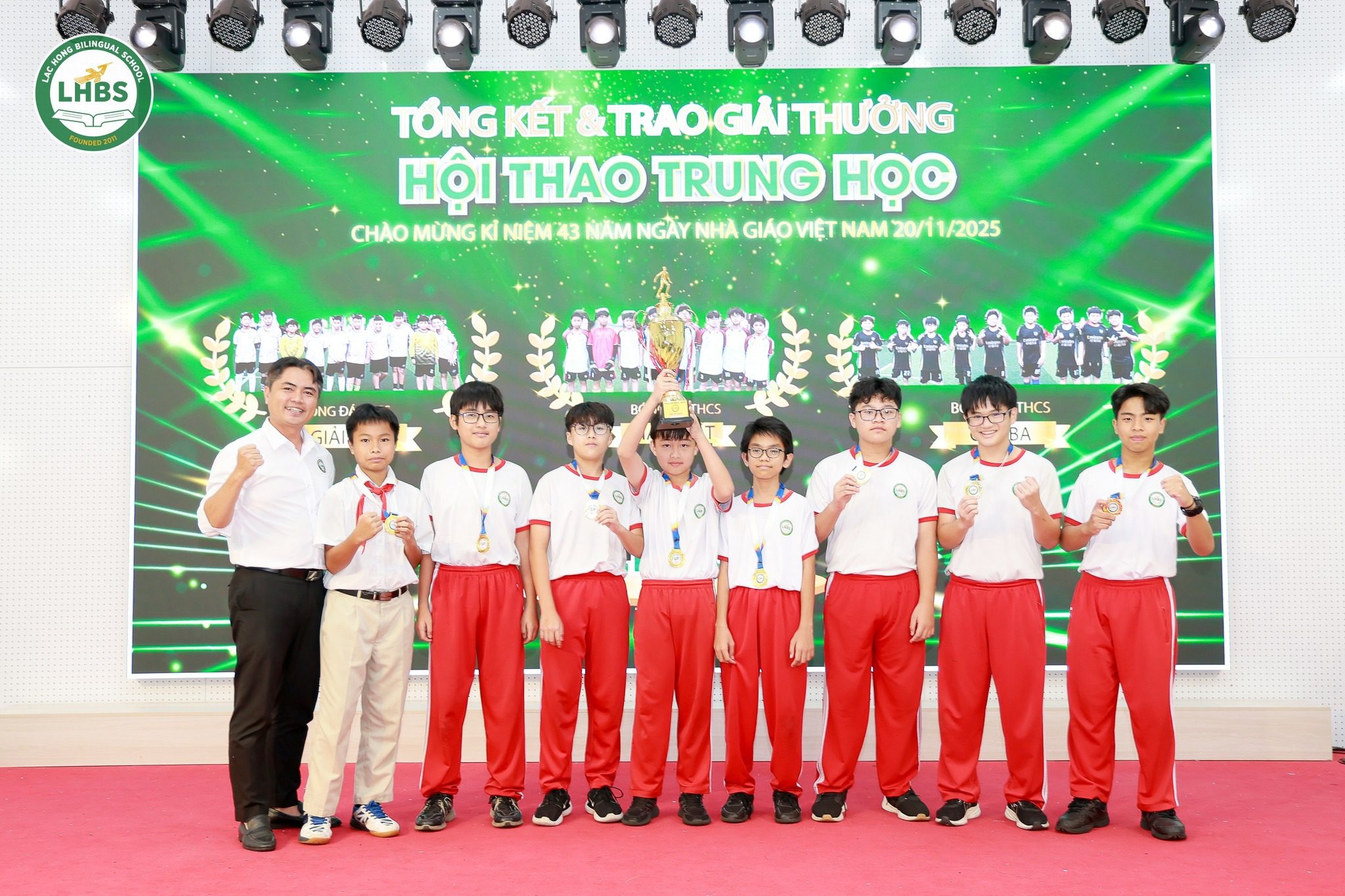 Học sinh Song ngữ Lạc Hồng tham gia hội thi thể thao