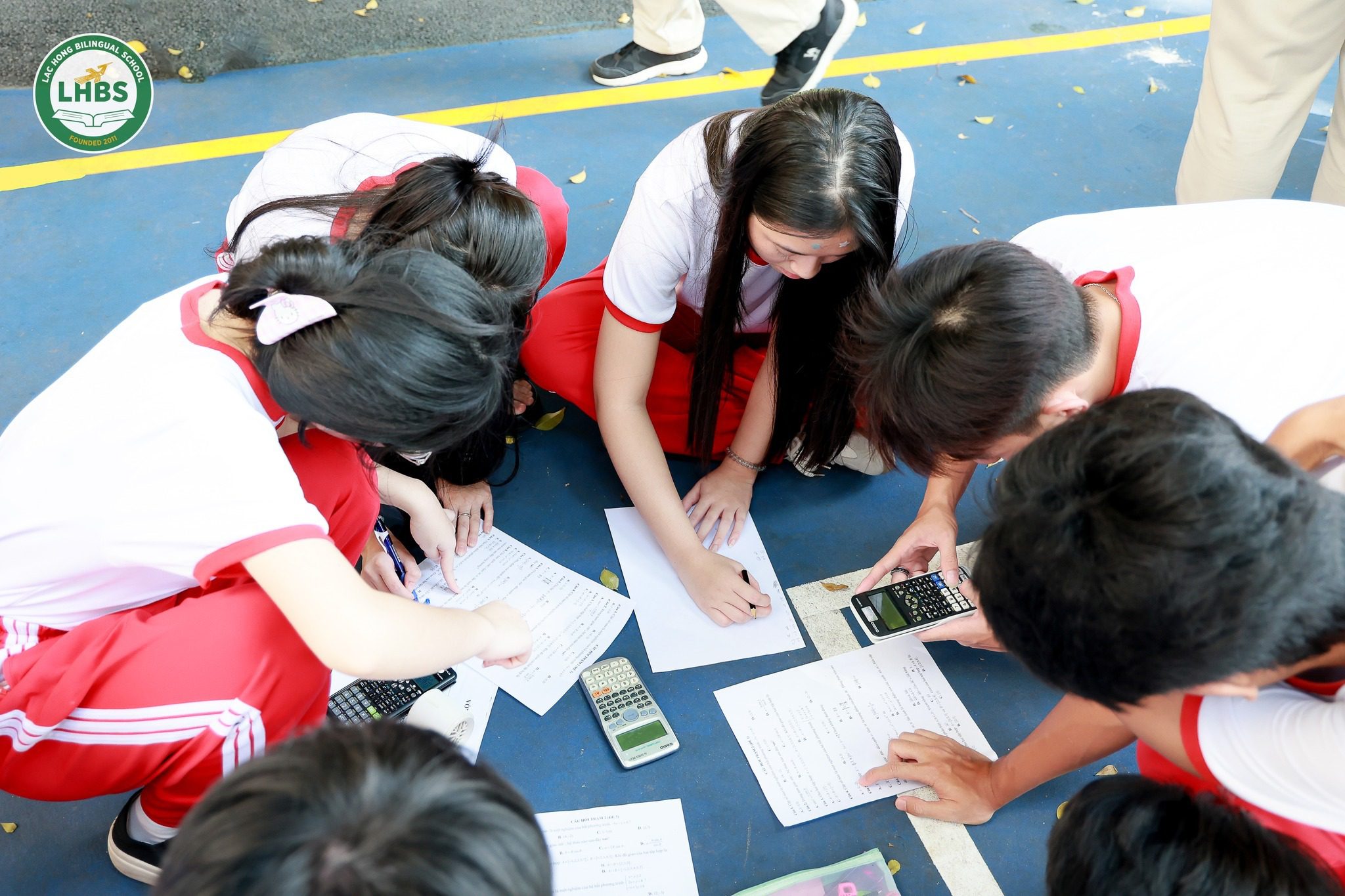 Học sinh Song ngữ Lạc Hồng tận hưởng niềm vui khi tham gia Sân chơi Toán 10