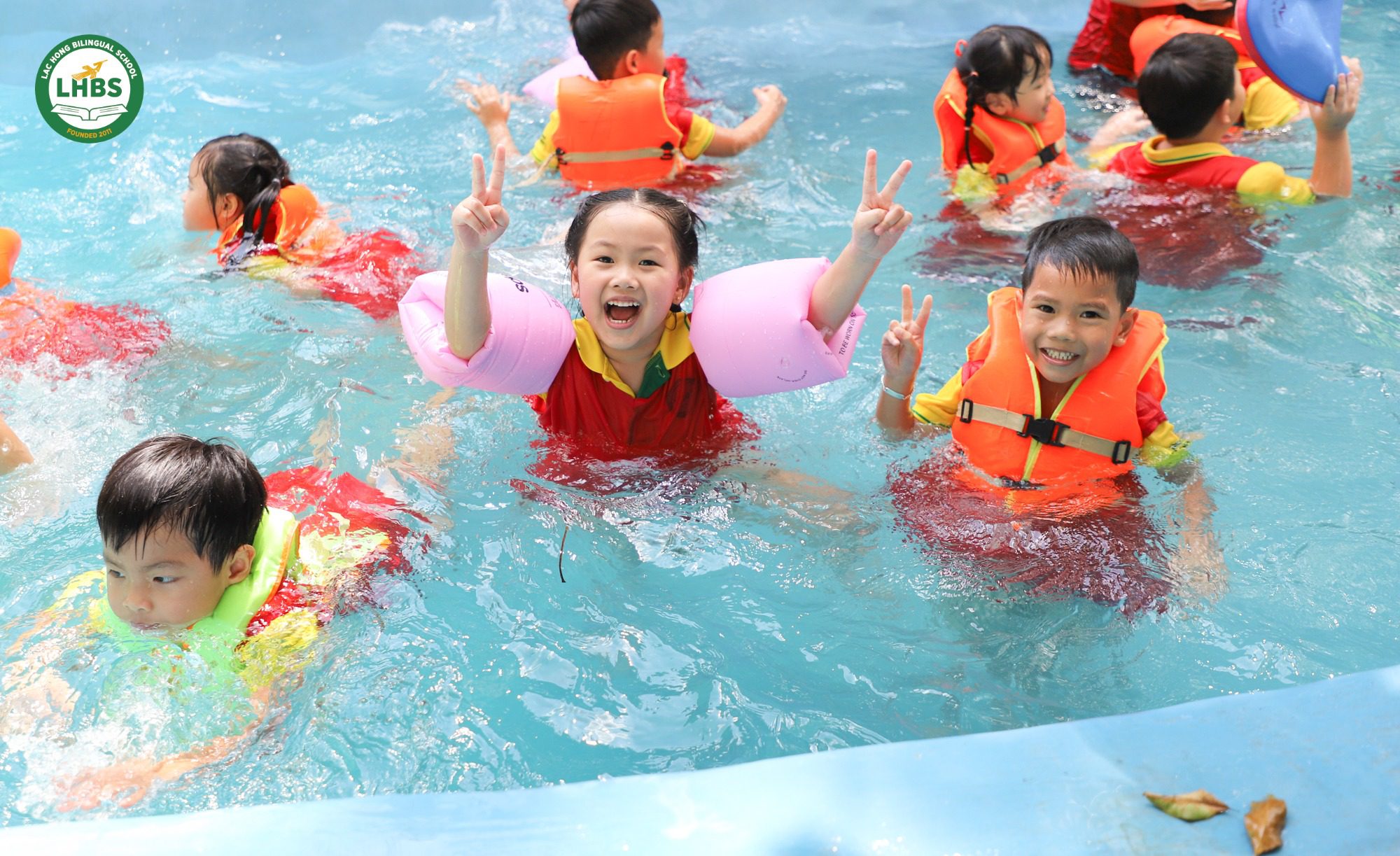 Học sinh Chồi và Lá Mầm non Song ngữ Lạc Hồng khám phá thiên nhiên tại Asia Island Glamping