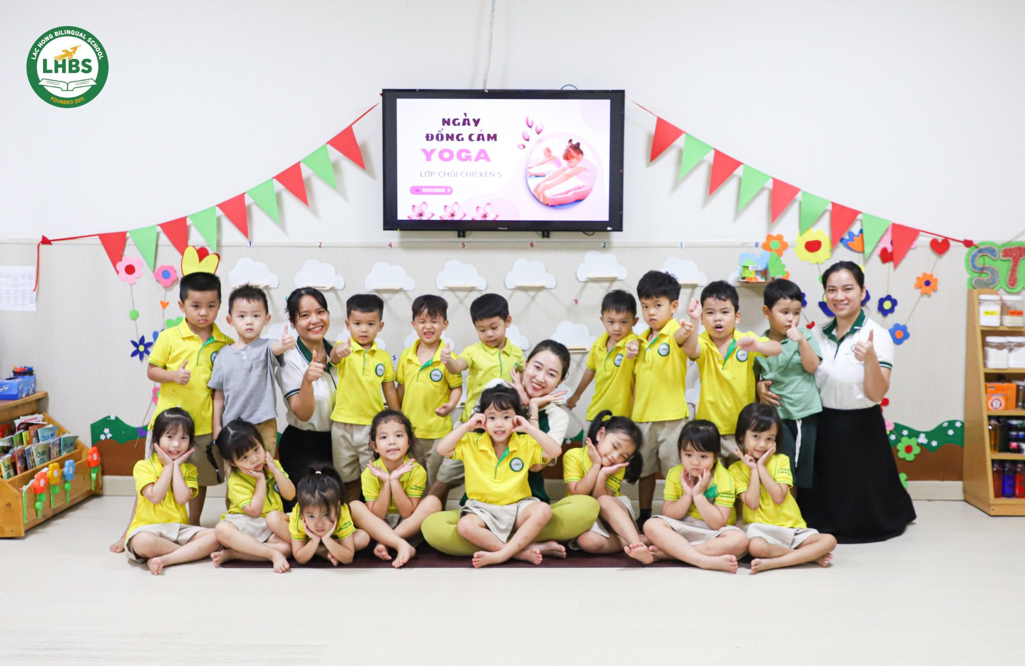 Phụ huynh Mầm non Song ngữ Lạc Hồng trải nghiệm Ngày Đồng Cảm