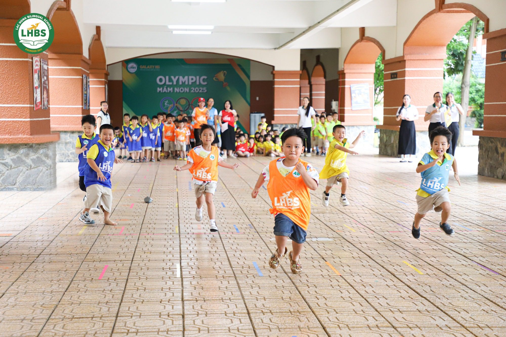 Học sinh Mầm non Song ngữ Lạc Hồng rèn luyện sự tự tin và ý chí bền bỉ trong Thế vận hội Olympic 2025