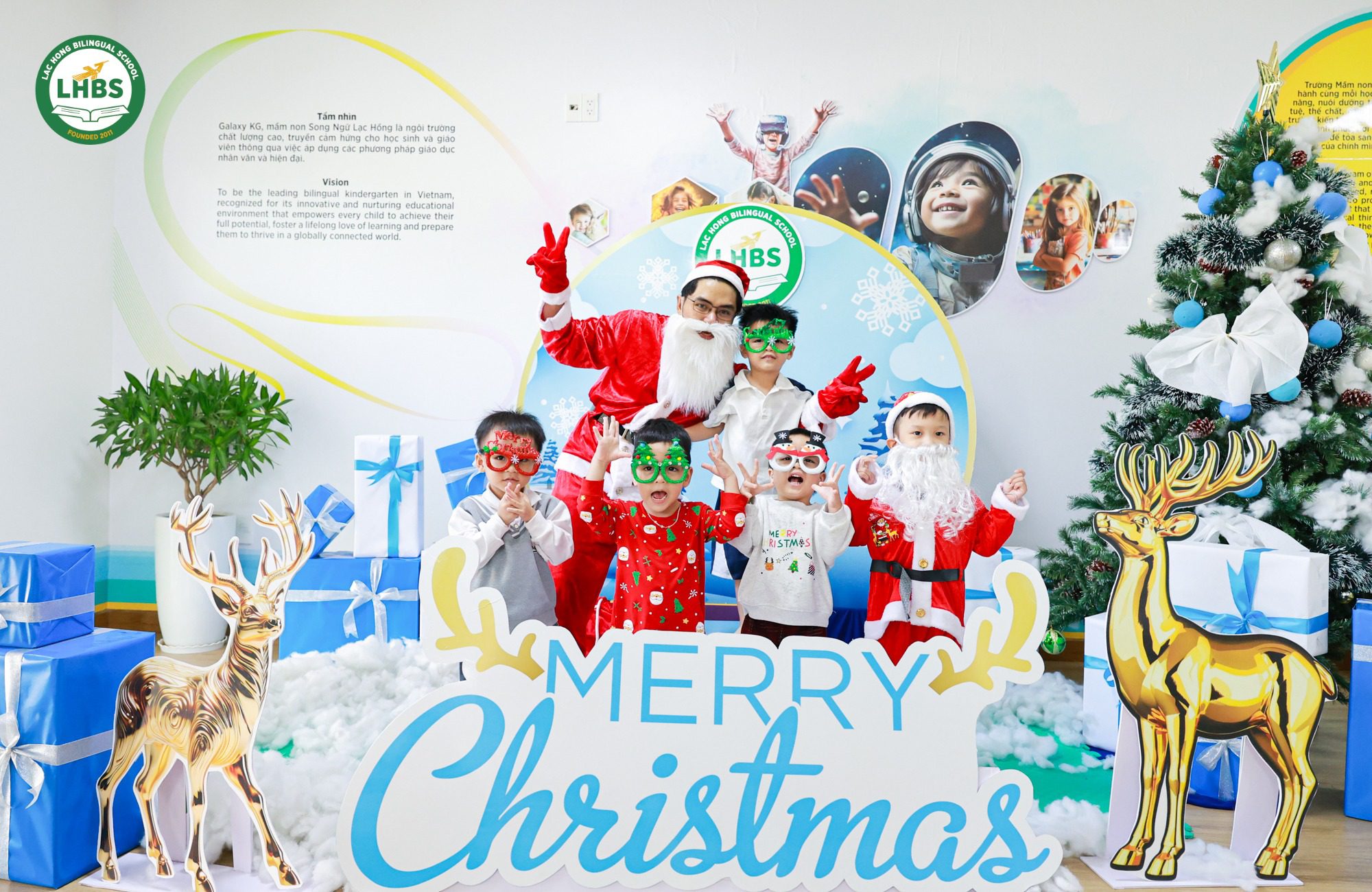 "Mùa Yêu Thương" - Giáng sinh tại Mầm non Song ngữ Lạc Hồng