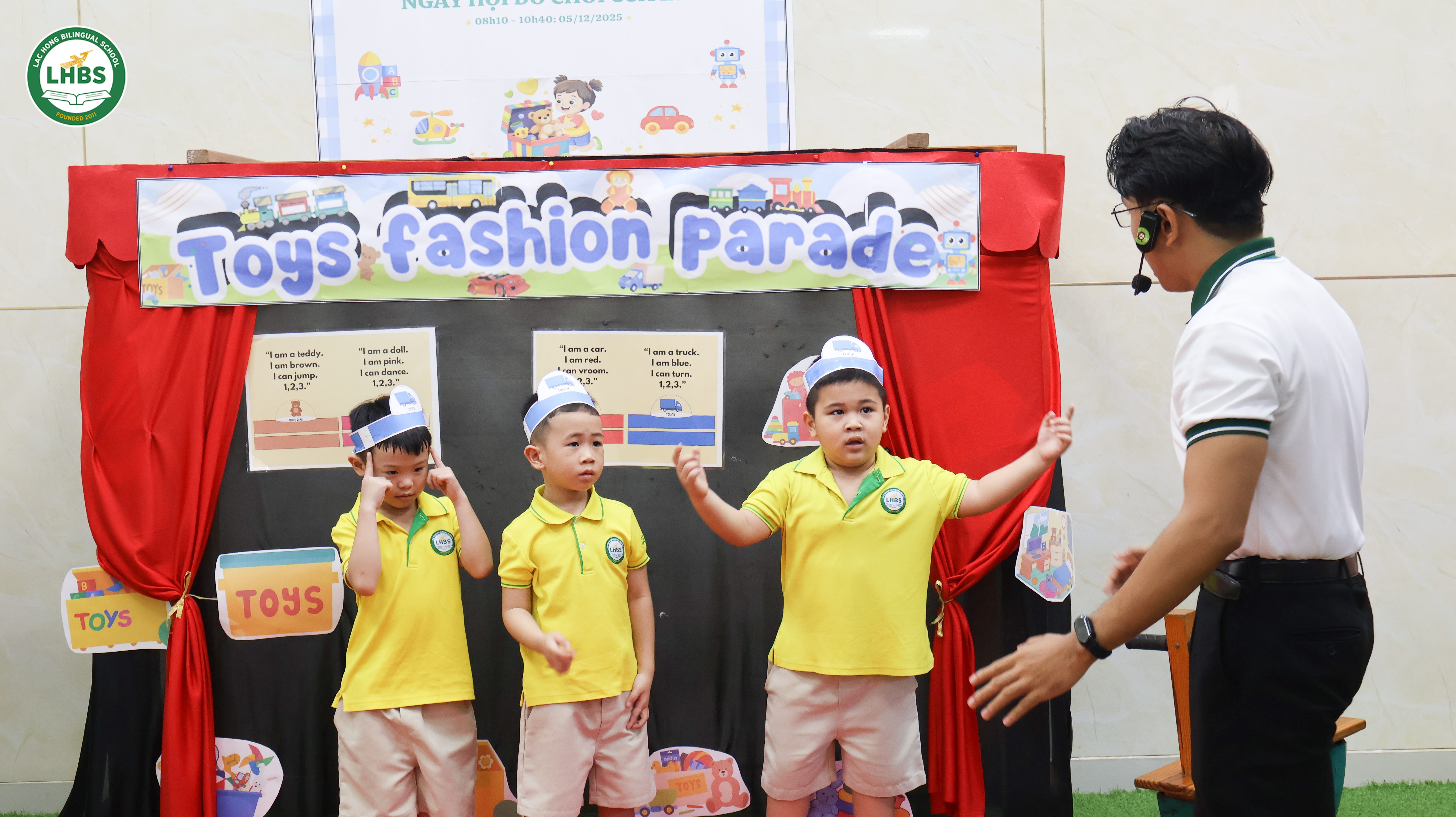 Sự kiện tiếng Anh Toy Quest tại Mầm non Song ngữ Lạc Hồng