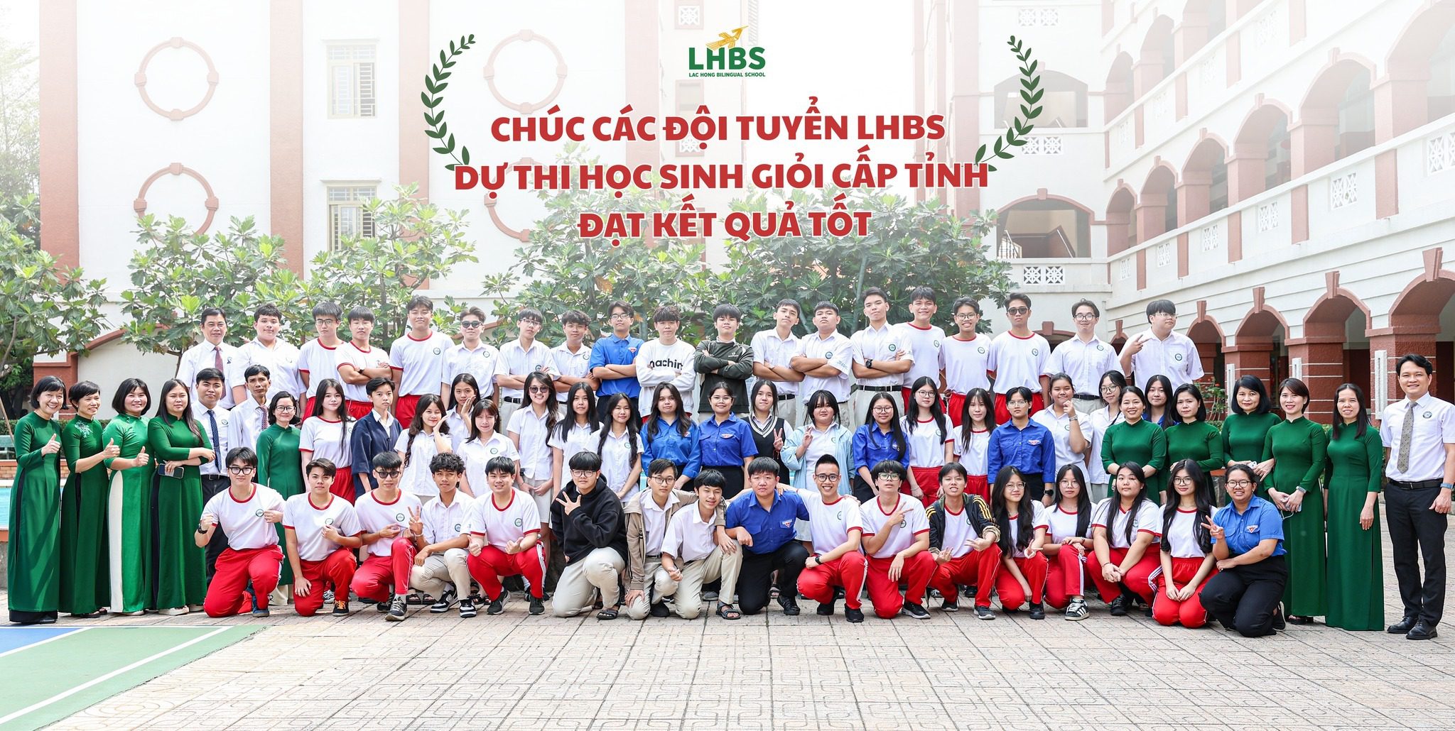 Đội tuyển Song ngữ Lạc Hồng tham gia kỳ thi học sinh giỏi cấp tỉnh 2025–2026