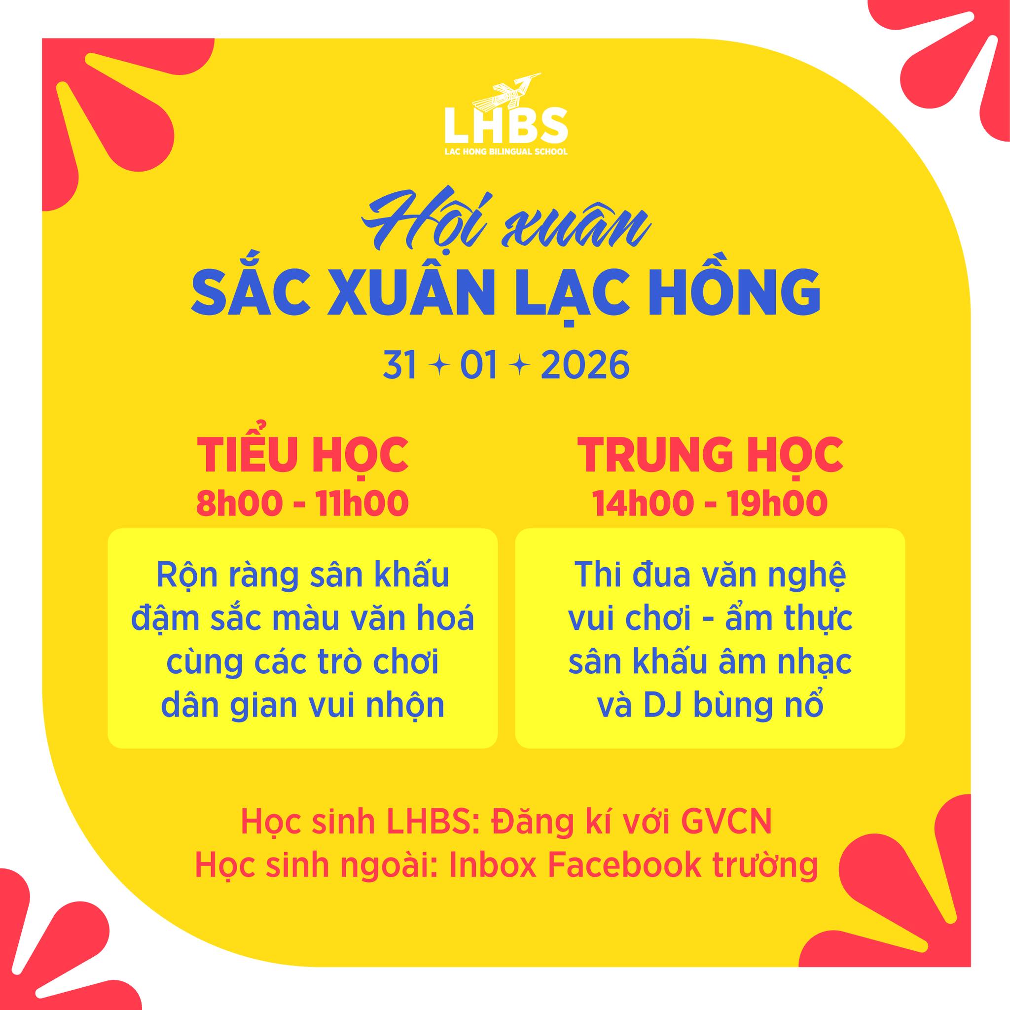Hội Xuân 2026: Sắc Xuân Lạc Hồng