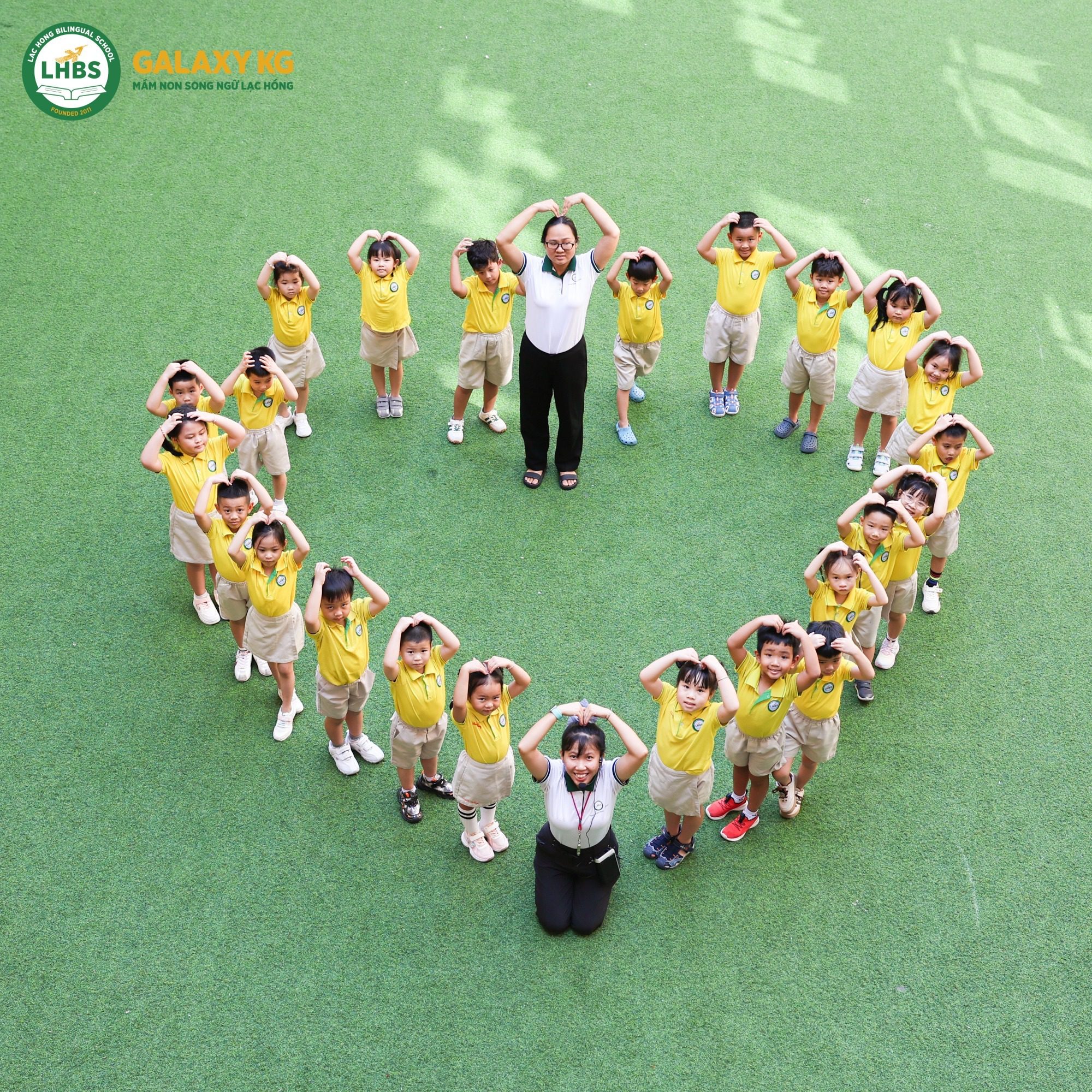 XẾP HÀNG - ĐỘI HÌNH 2026 MẦM NON LHBS