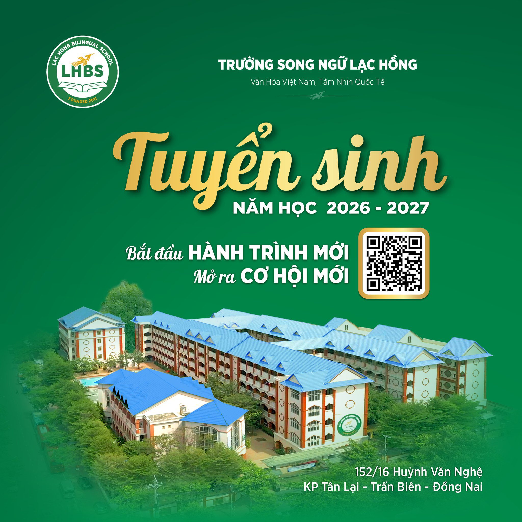 TUYỂN SINH NH 2026 - 2027 | SONG NGỮ LẠC HỒNG