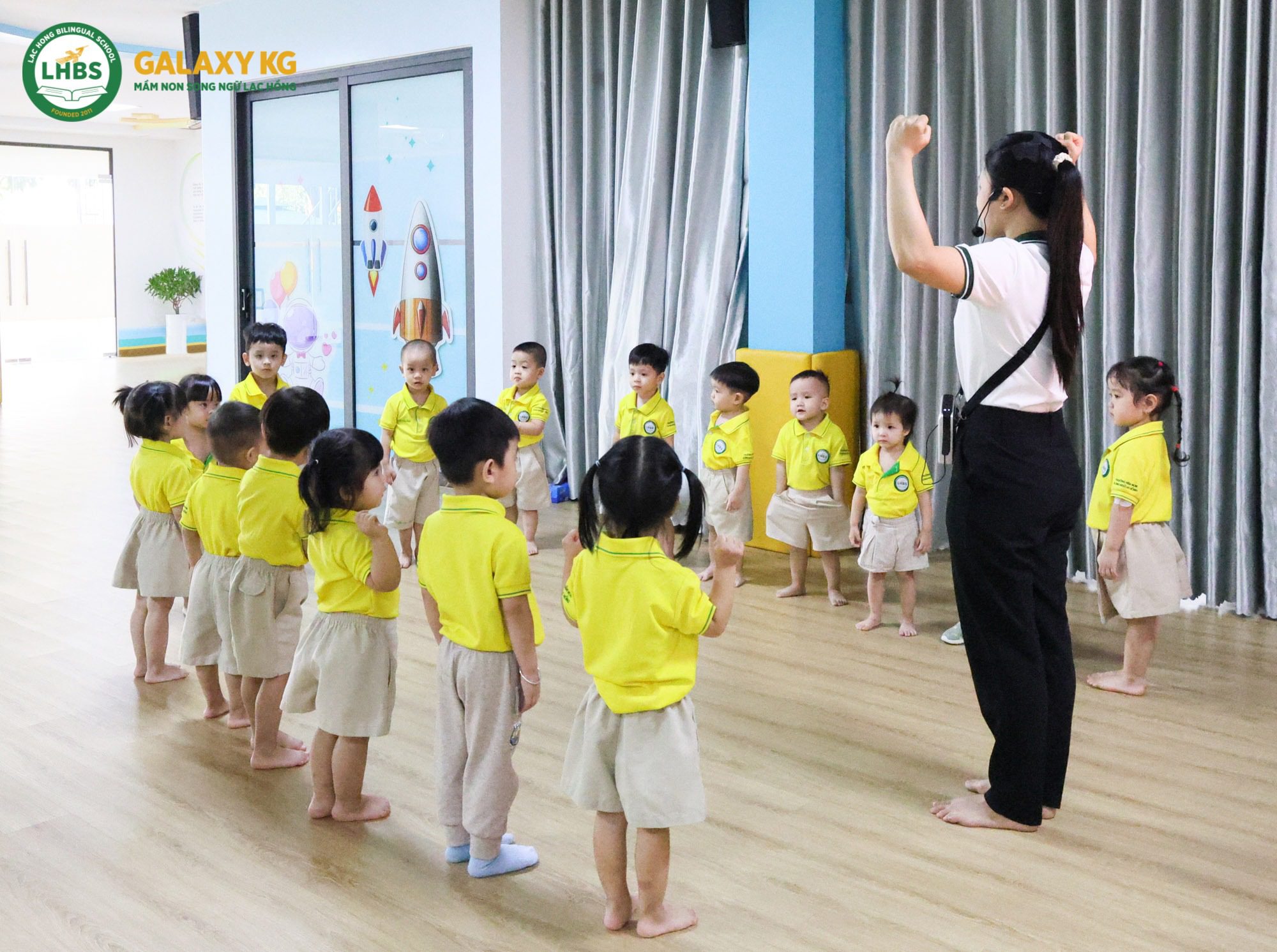 XẾP HÀNG - ĐỘI HÌNH 2026 MẦM NON LHBS