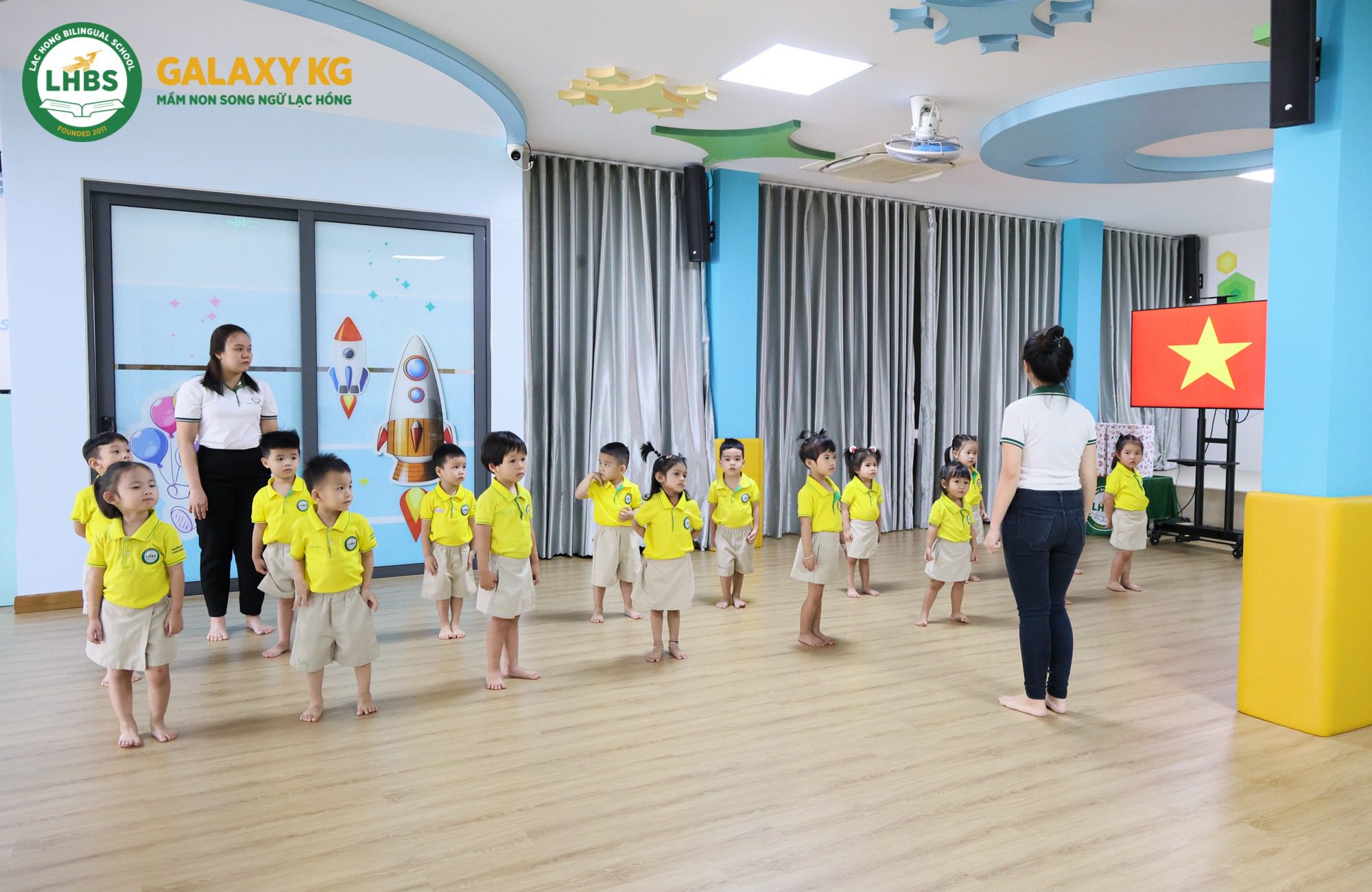 XẾP HÀNG - ĐỘI HÌNH 2026 MẦM NON LHBS