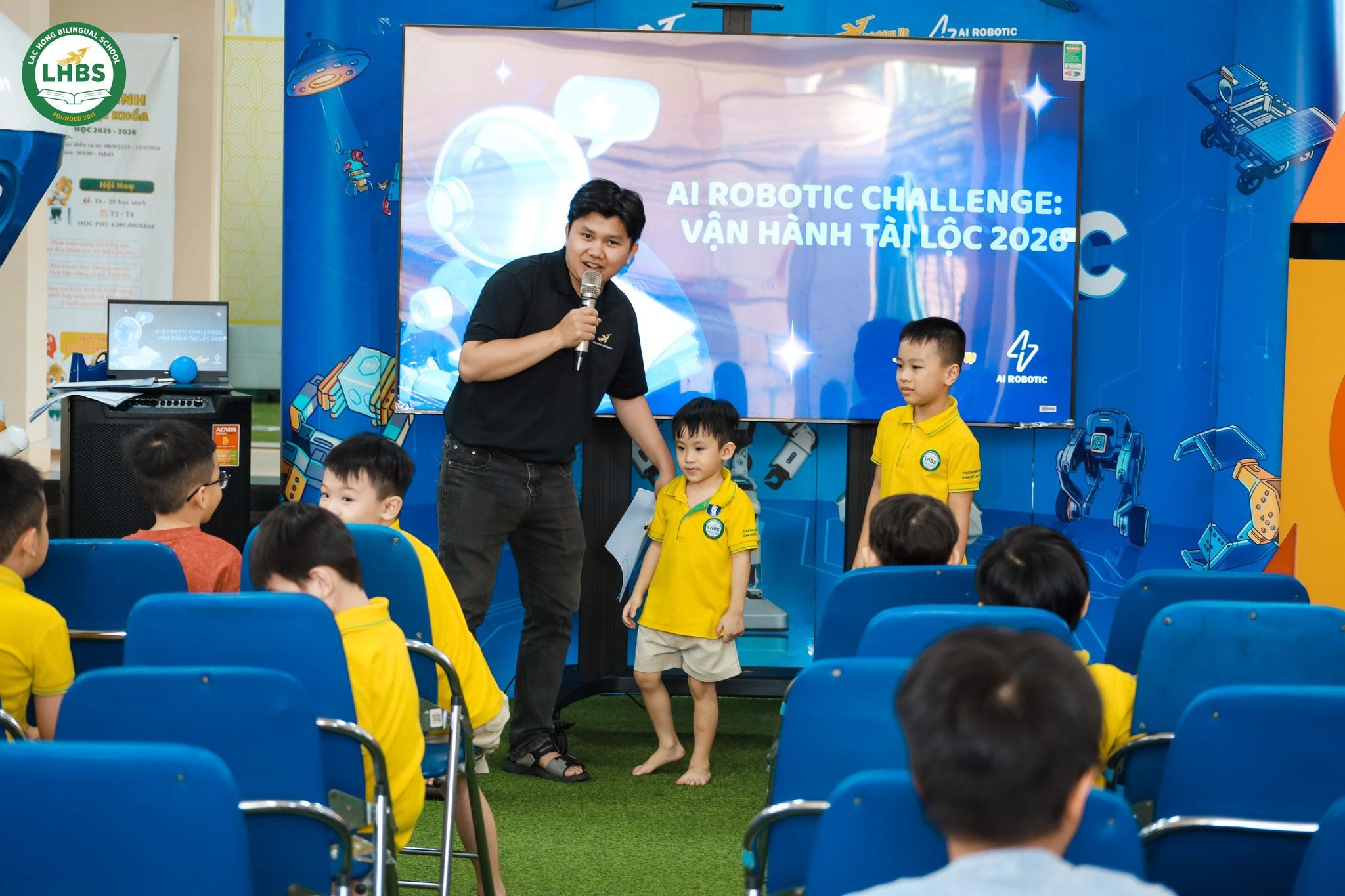 AI-ROBPTICS CHALLENGE MẦM NON SONG NGỮ LẠC HỒNG