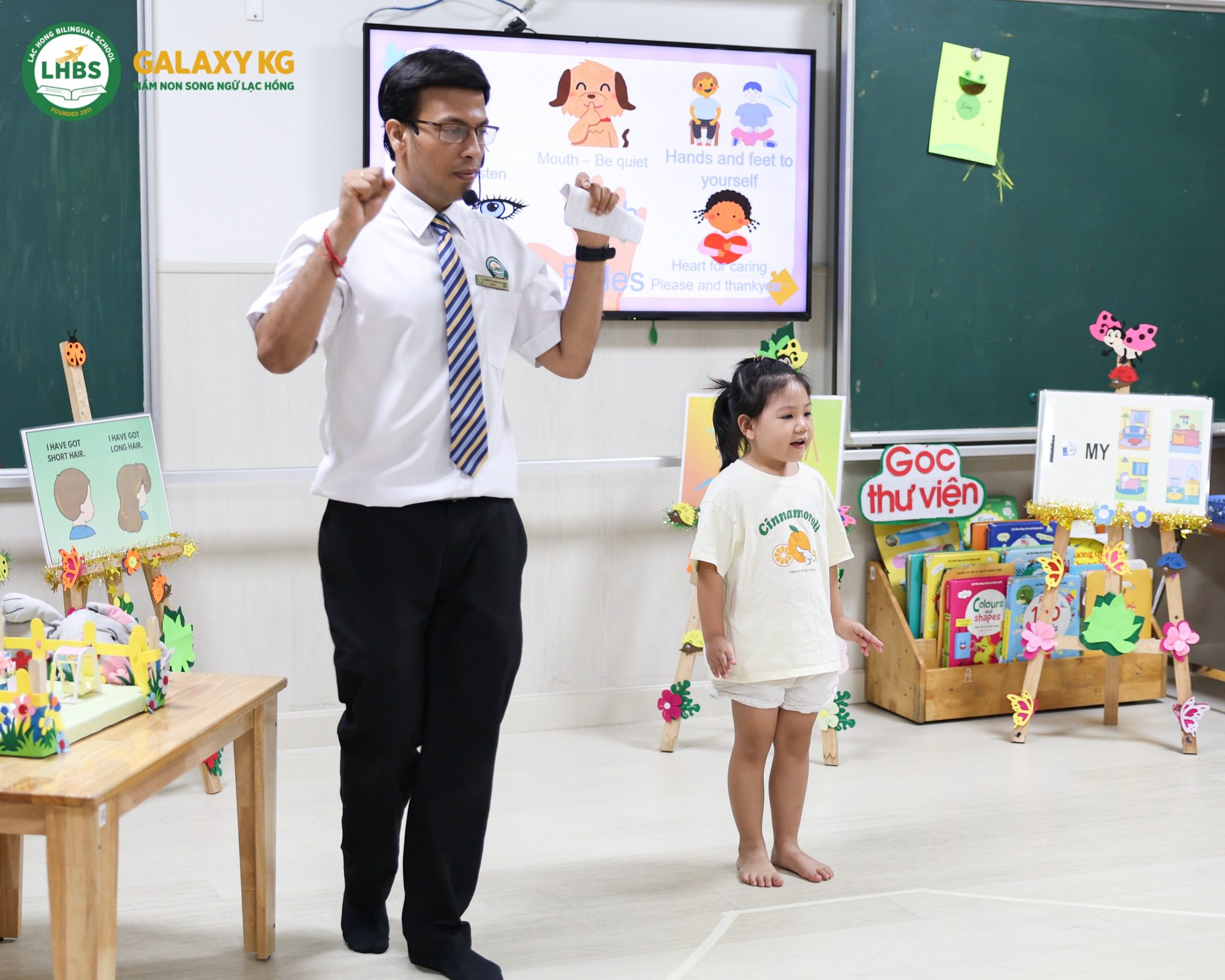 PARENT OBSERVATION WEEK - TRẢI NGHIỆM GIỜ HỌC TIẾNG ANH SINH ĐỘNG CÙNG CÁC HỌC SINH MẦM NON LHBS