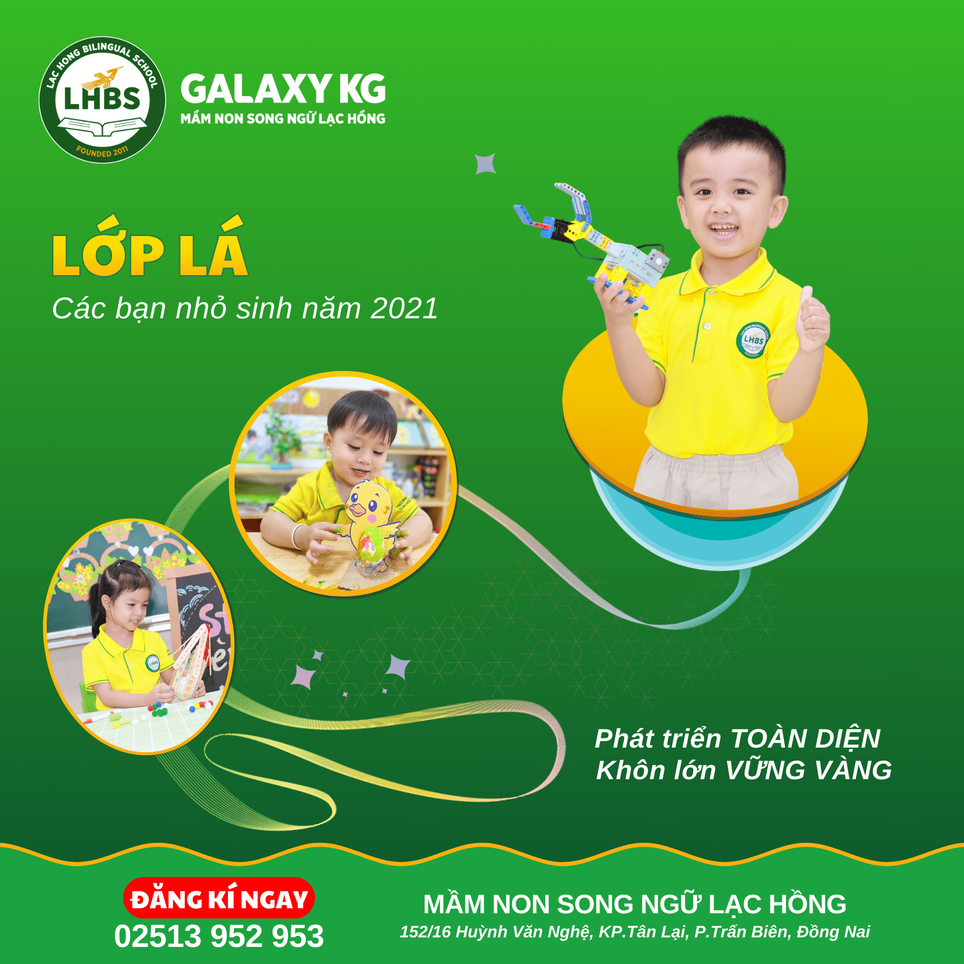 TUYỂN SINH NĂM HỌC 2026 - 2027 | MẦM NON SONG NGỮ LẠC HỒNG