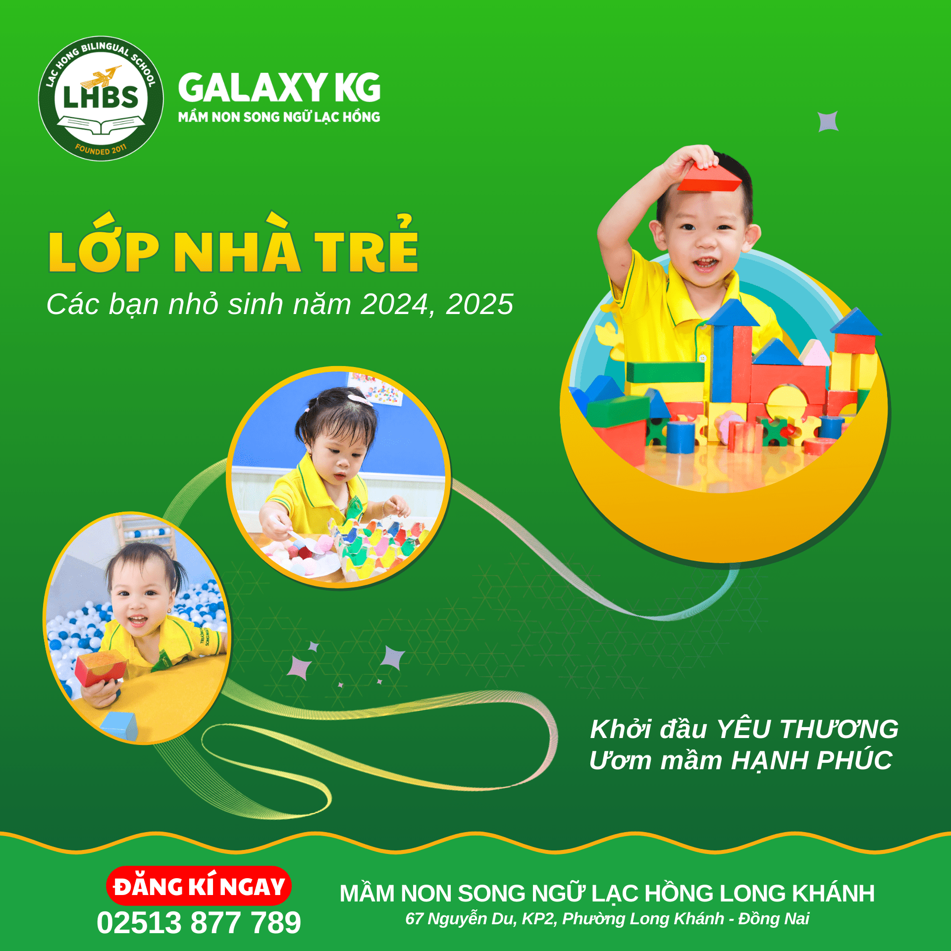 TUYỂN SINH NĂM HỌC 2026 - 2027 | MẦM NON SONG NGỮ LẠC HỒNG